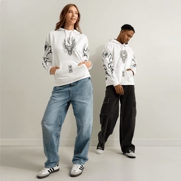 All-Over Print Unisex Cotton Hoodie