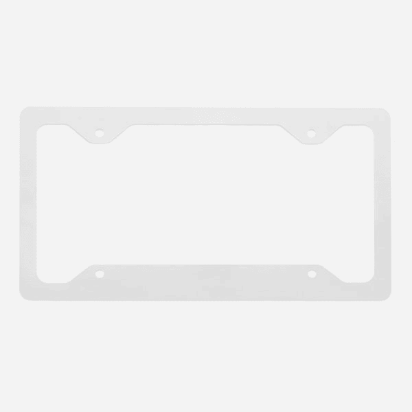 Metal License Plate Frame