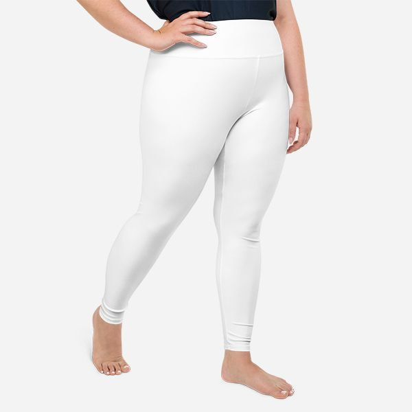 specielt vene unse All-Over Print Plus Size Leggings | Printful