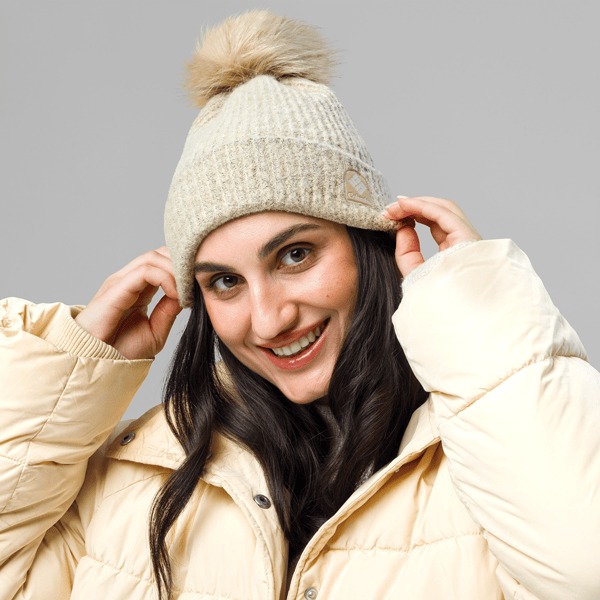 Winter Blur Pom-Pom Cuffed Beanie | Columbia 186210