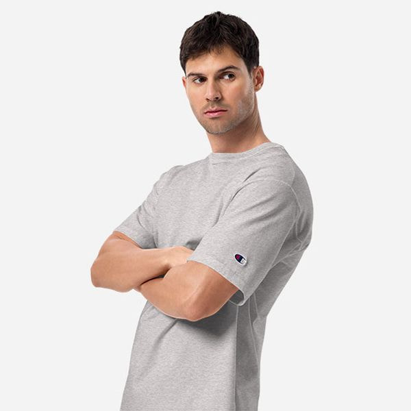 Champion x PEANUTS Crewneck T-Shirt GREY  Men \ Men's clothing \ T-shirts  Brands \ #Brands \ Champion Men \ #Recommended clothing brands \ Champion