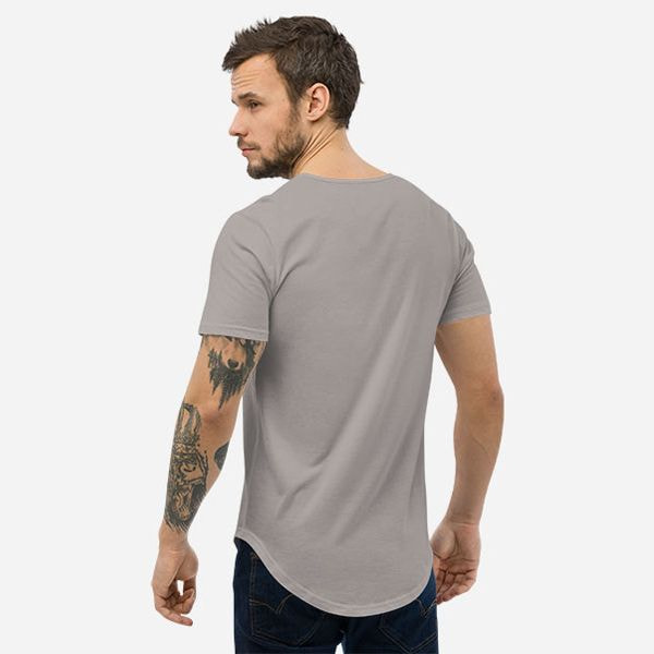 Curved Hem Tee - Bella + Canvas 3003