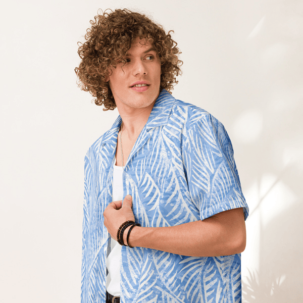 All-Over Print Unisex Button Shirt
