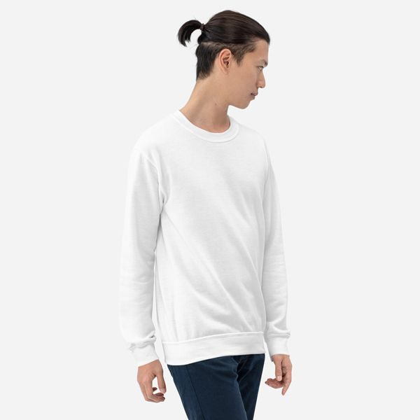 Front Embroidery Crew Neck Sweatshirt - Ready to Wear