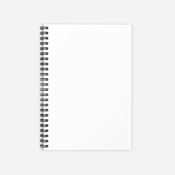Ruled Line Spiral Notebook