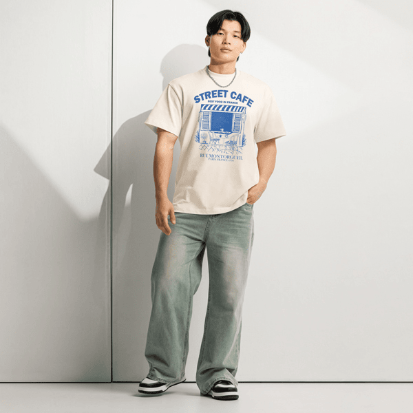 Men's Box Tee | Cotton Heritage MC1087
