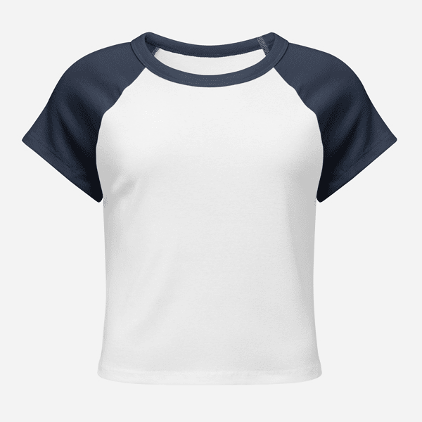 Women's Micro Rib Raglan Baby Tee | Bella + Canvas 1201