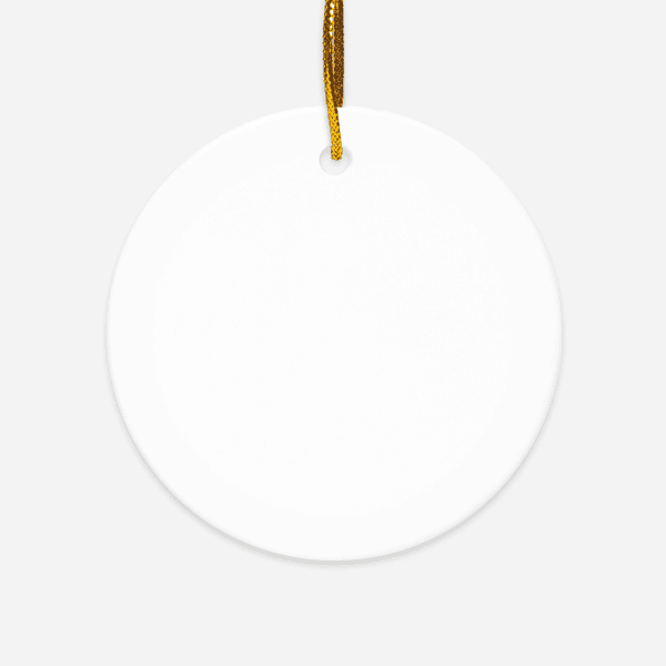 Ceramic Ornaments, 2-Side Print