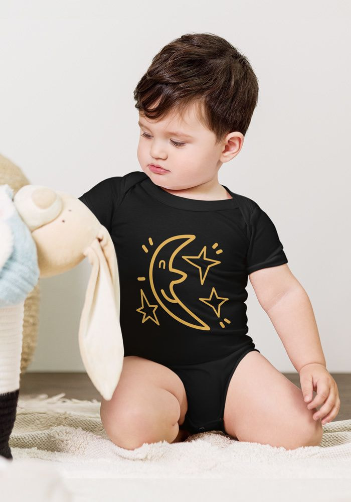 Baby boy sales black bodysuit