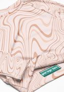 All-Over Print Recycled Long Sleeve Crop Top thumbnail 4