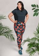 All-Over Print Plus Size Leggings thumbnail 2