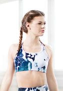 All-Over Print Sports Bra thumbnail 1