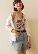 All-Over Print Crop Top thumbnail 1