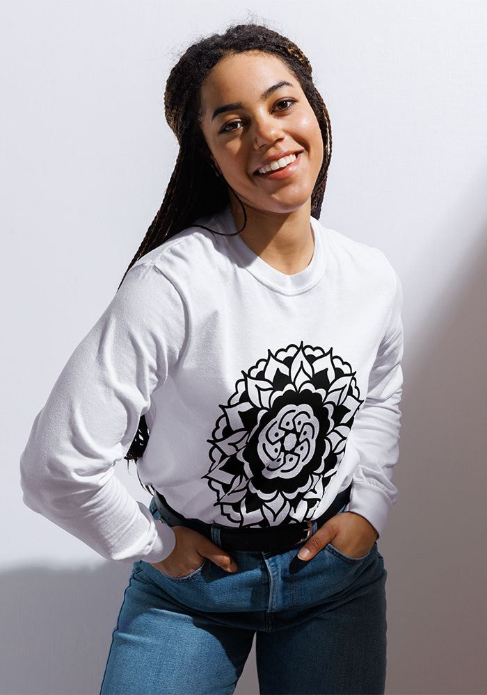 【2plan】Colette Printing Over Long Sleeve T-shirt 71yXxDhpyCL.jpg