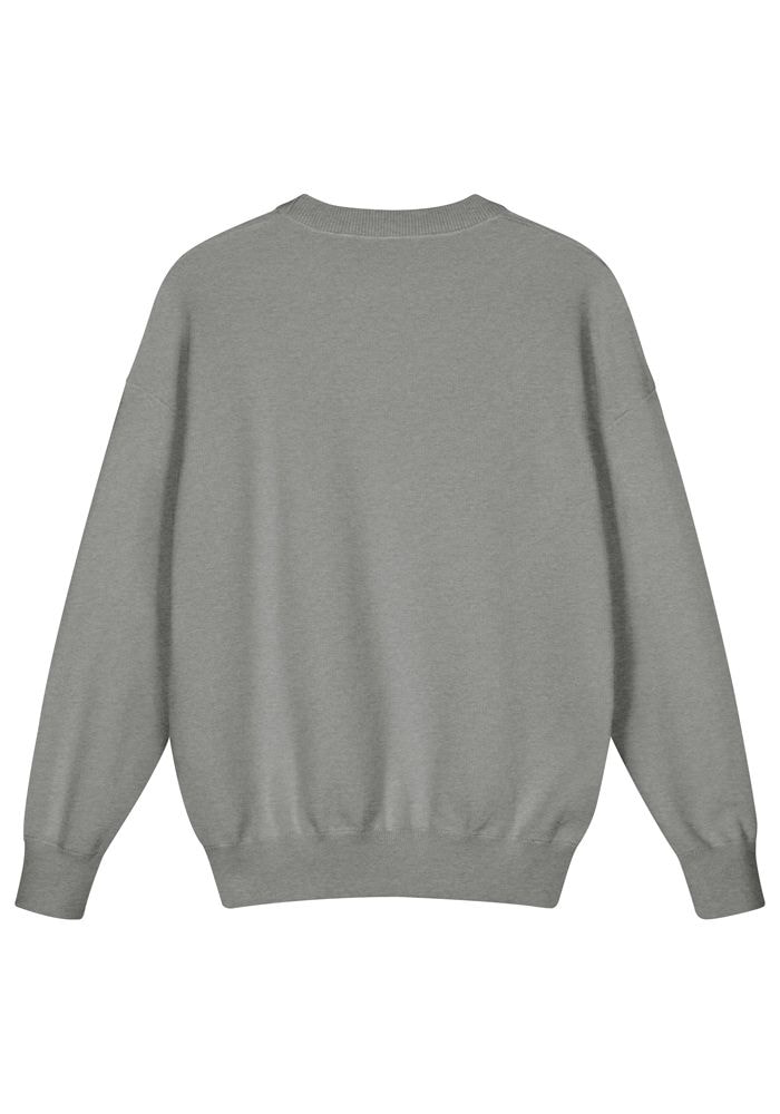 Kids Knitted Relaxed Fit Crewneck Sweater main 2