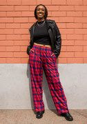 All-Over Print Unisex Wide-Leg Pants thumbnail 1