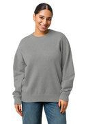 Unisex Relaxed Fit Knitted Crew Neck Sweater thumbnail 3
