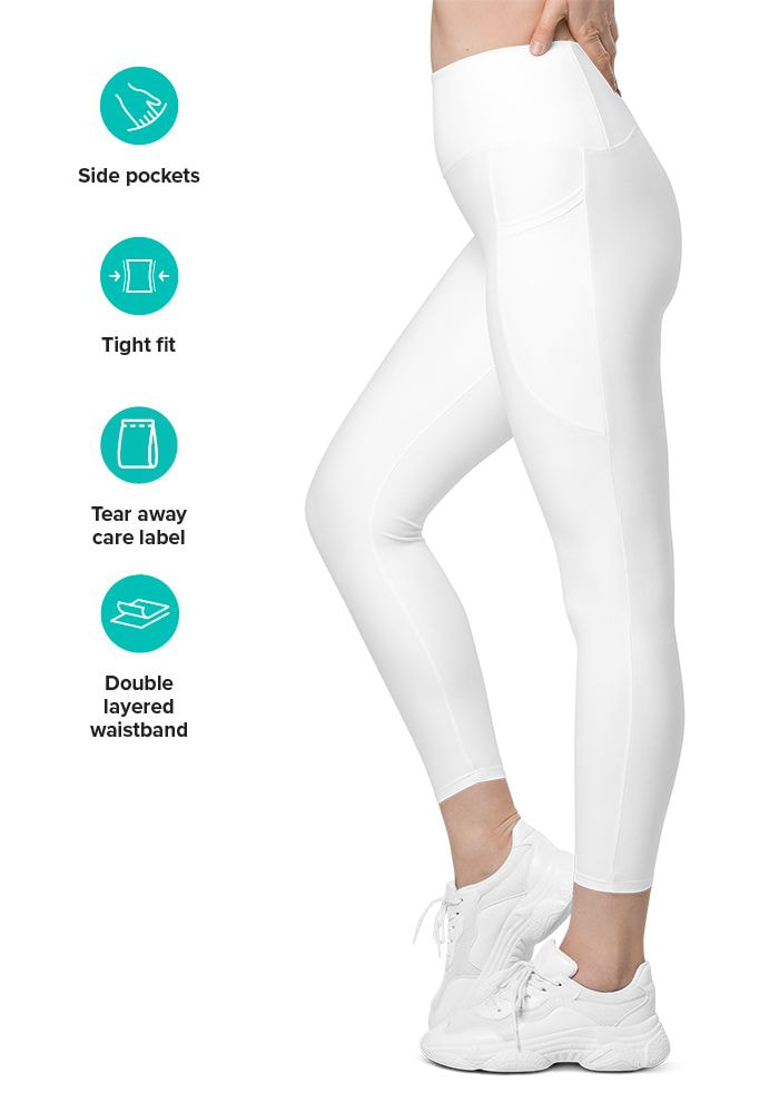 Printful Women Leggings Size Chart, All-over Print Leggings for Women,  All-over Print Yoga Leggings, Downloadable, Womens Size Chart -   Australia