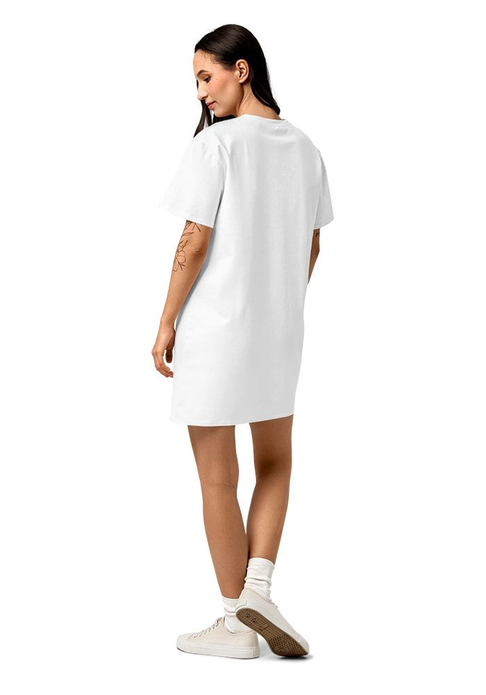 All-Over Print Cotton T-Shirt Dress main 2