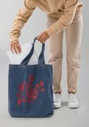 Organic Denim Tote Bag | Mantis M196 thumbnail 1