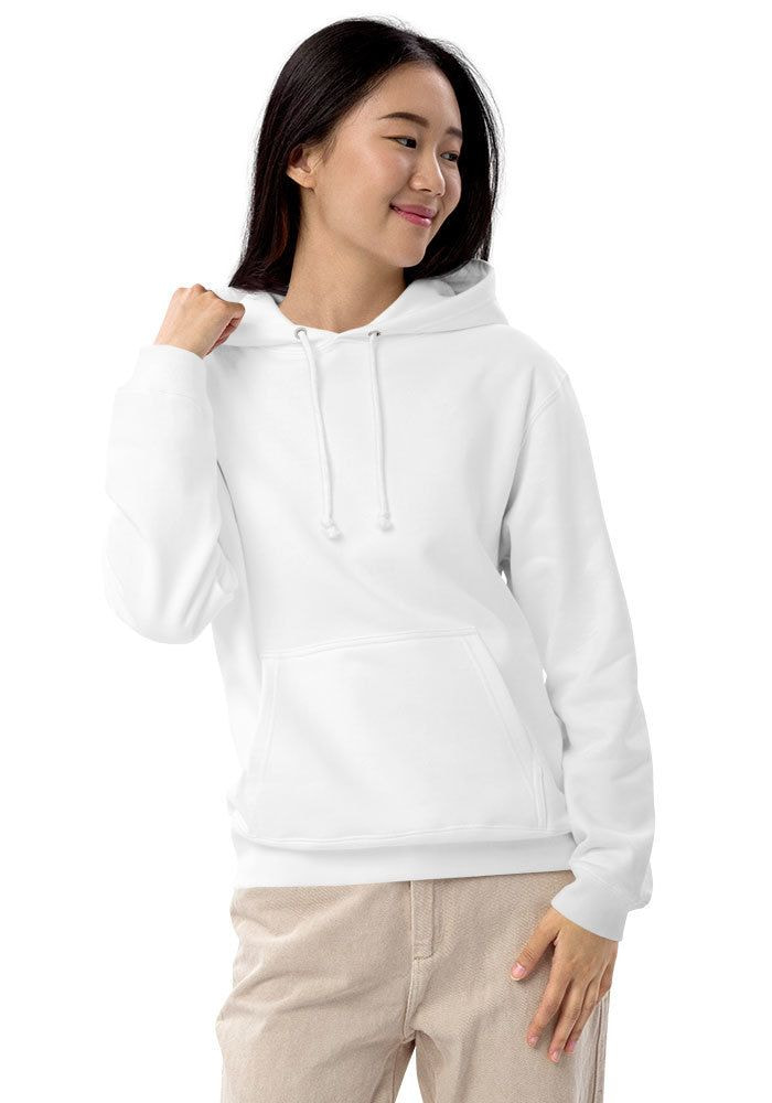 Unisex French Terry Pullover Hoodie | United Athle 5214-01 main 2