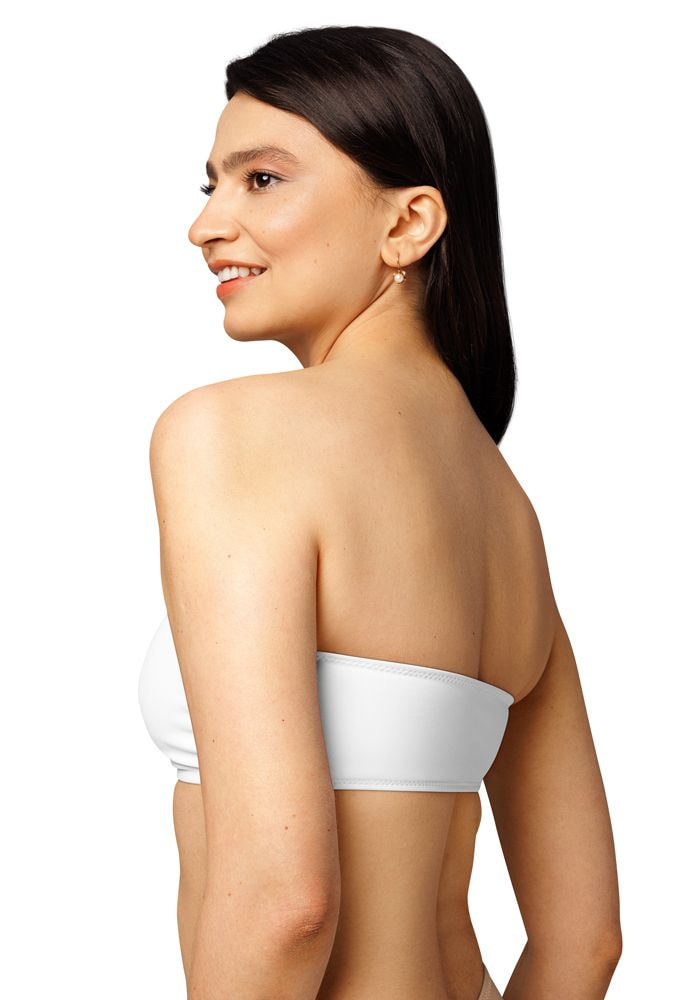 All-Over Print Recycled Bandeau Bikini Top main 3