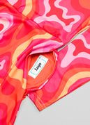 All-Over Print Long Sleeve Midi Dress thumbnail 2