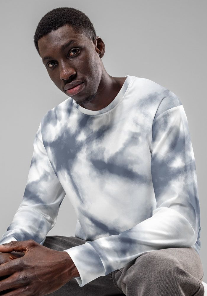 All-Over Print Recycled Unisex Sweatshirt main 5