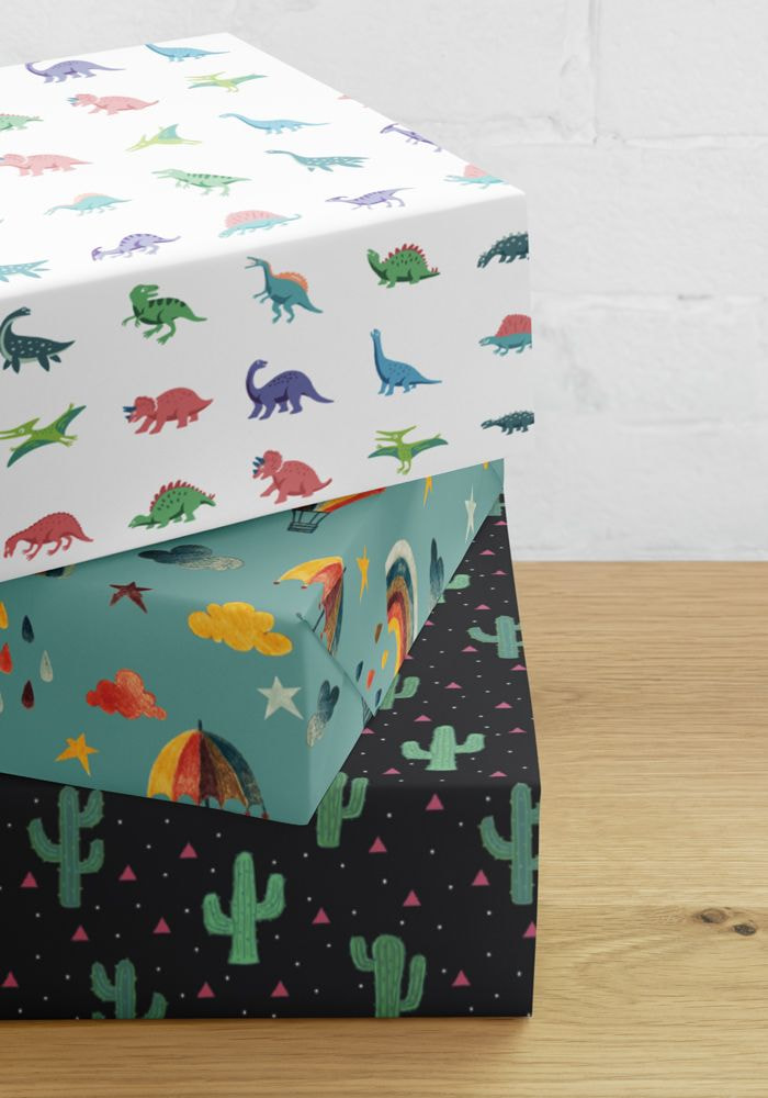 Create Your Own Custom Birthday Wrapping Paper Rolls