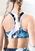 All-Over Print Sports Bra thumbnail 2