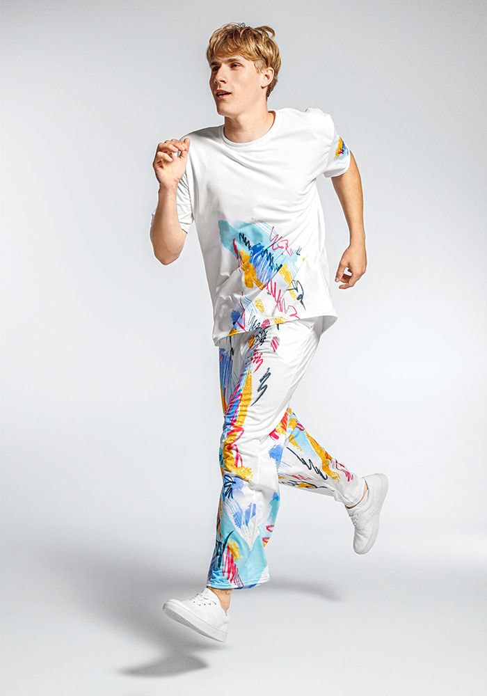 All-Over Print Unisex Wide-Leg Pants main 2