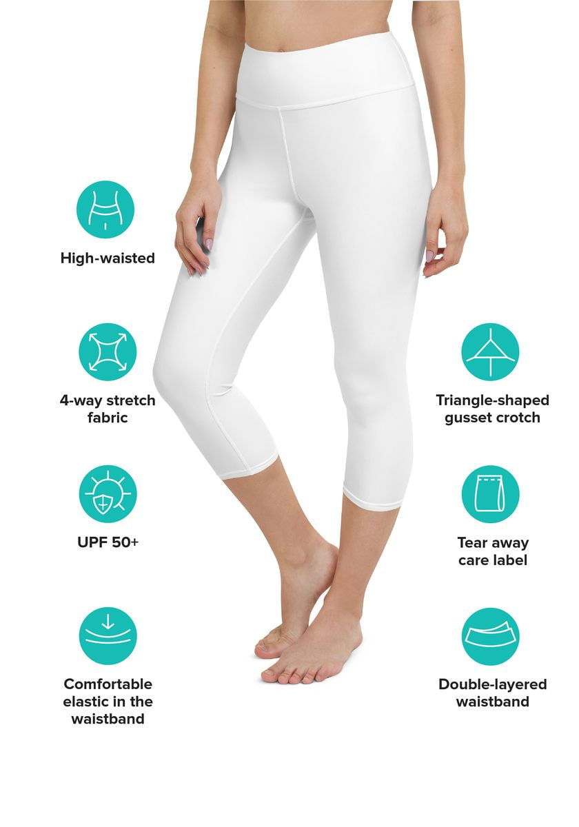 Women's Leggings, Stretch Comfort Capri Leggings