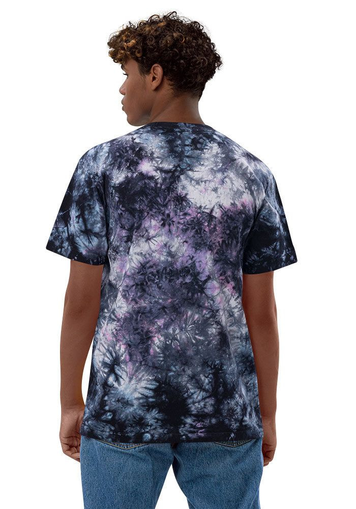 Grey and black store tie dye shirt