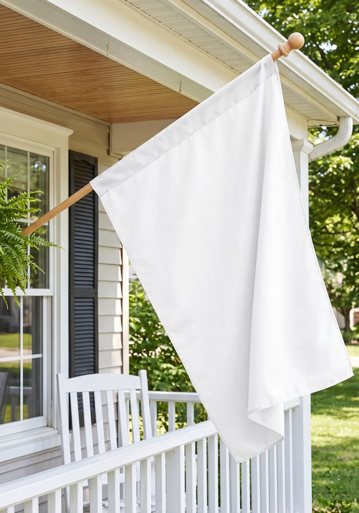 Outdoor Flag with Rod Pocket main 2