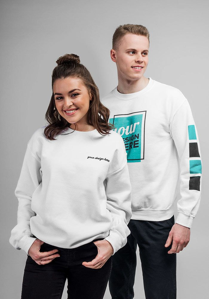 unisex crew neck sweatshirts