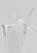 Double Wall Clear Plastic Tumbler (16 oz) thumbnail 4