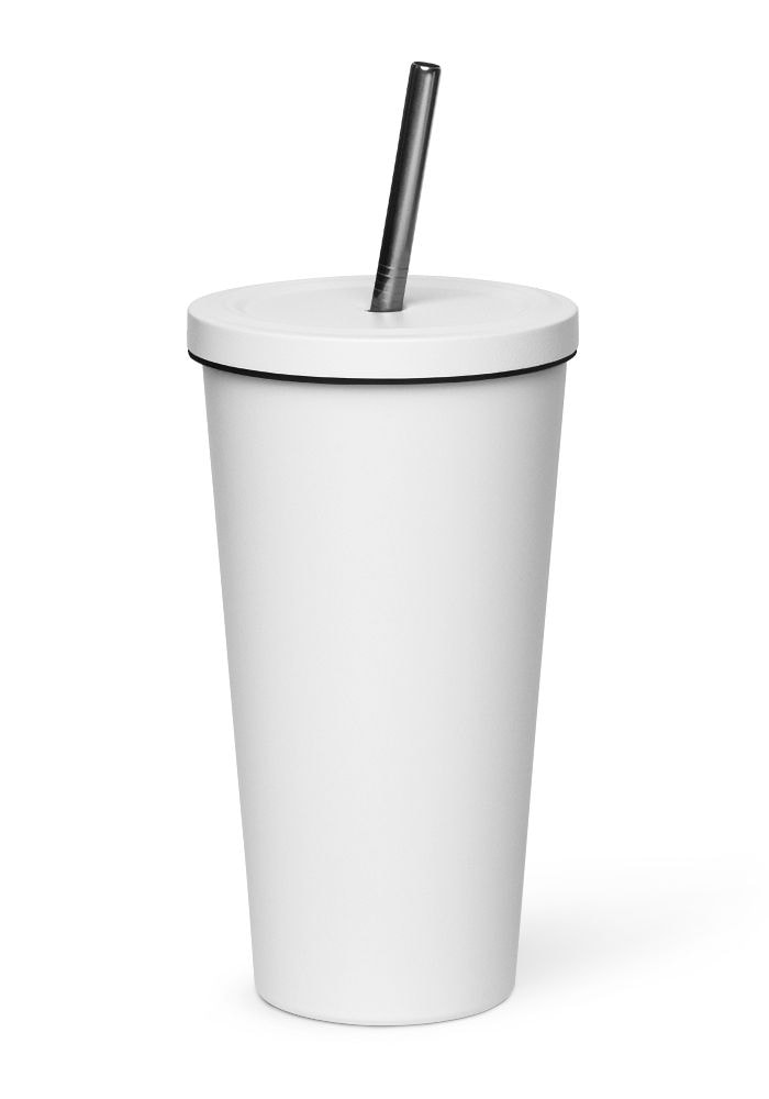 Insulated Tumbler with a Straw main 6