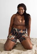 All-Over Print Yoga Shorts thumbnail 4