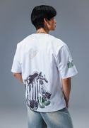 All-Over Print Oversized Cotton T-Shirt thumbnail 2