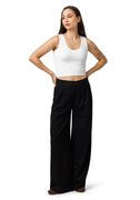 All-Over Print Cotton Crop Top thumbnail 3