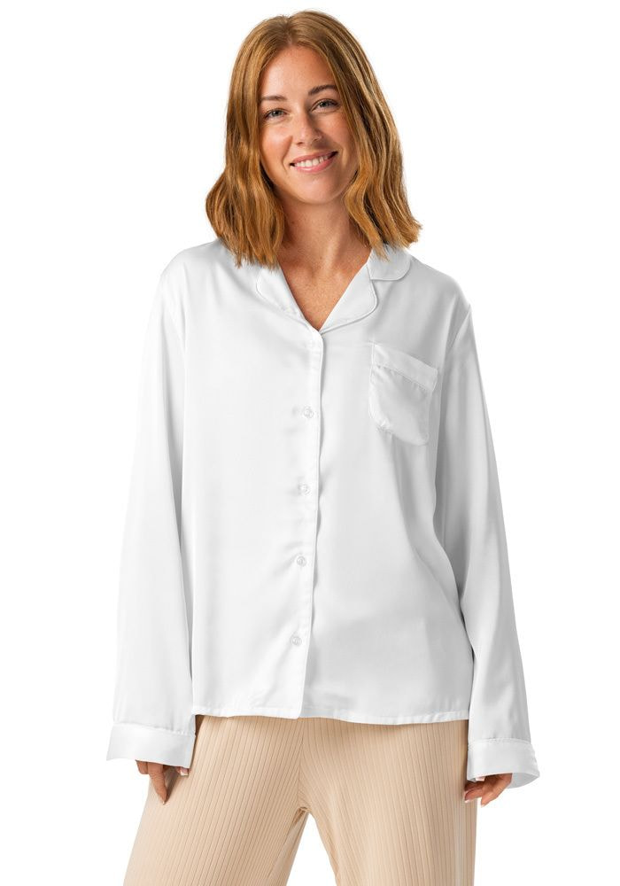 All-Over Print Women's Long Sleeve Pajama Top main 3