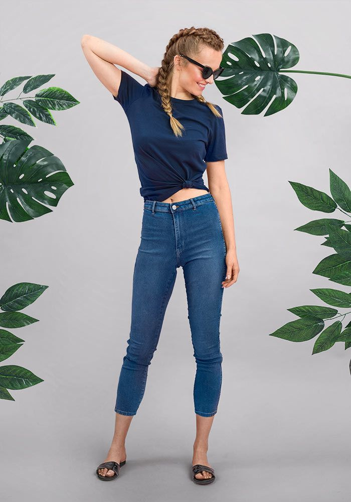 Bella Canvas Women's Relaxed Jersey Short Sleeve Tee at Women's Clothing store
