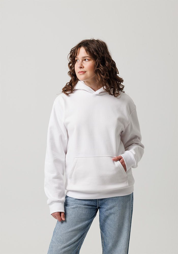 All-Over Print Oversized Cotton Hoodie main 5