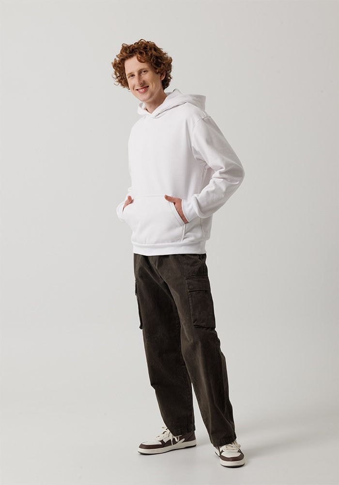 All-Over Print Oversized Cotton Hoodie main 5
