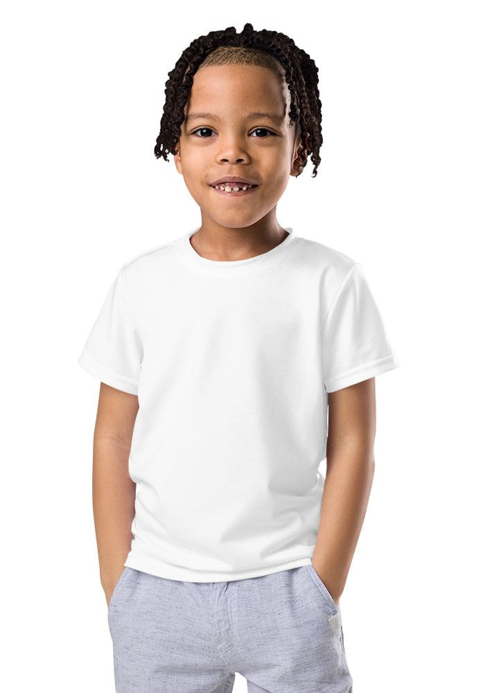 Boy in white t hot sale shirt