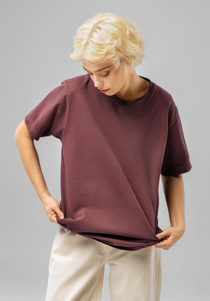 Unisex Oversized Garment-Dyed T-Shirt | Bella + Canvas 4810 main 5