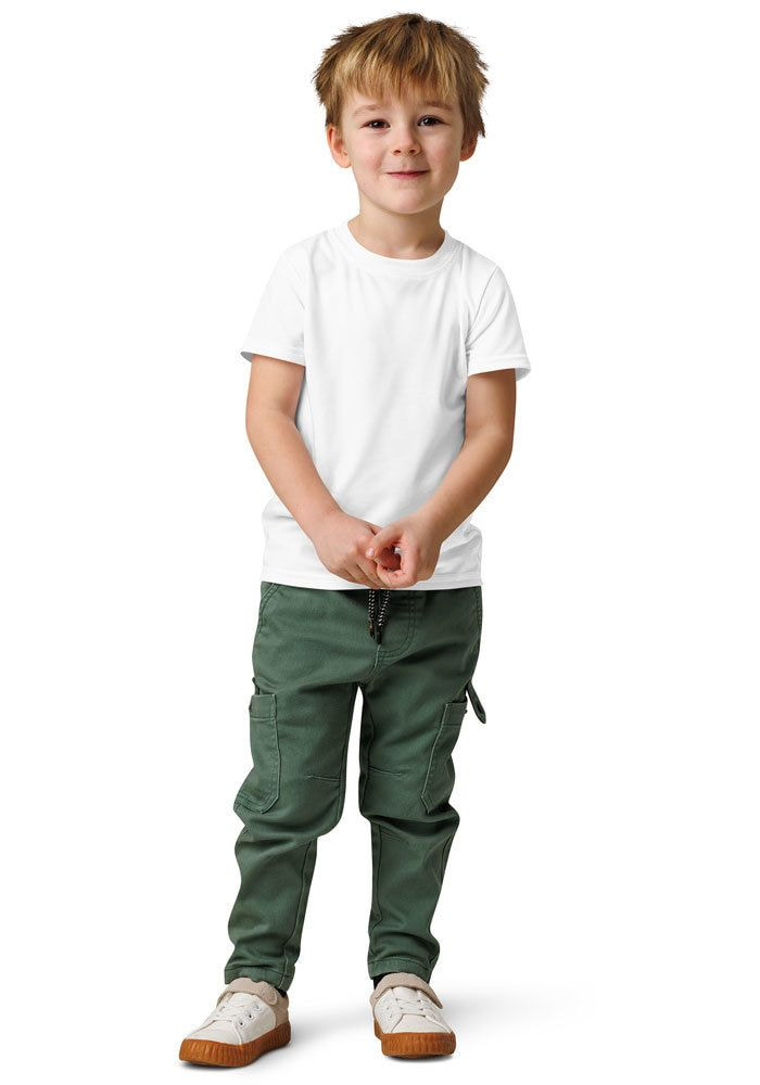 All-Over Print Kids Cotton Crew Neck T-Shirt main 4