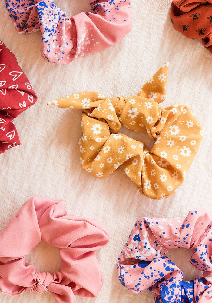 All-Over Print Recycled Scrunchie | Printful