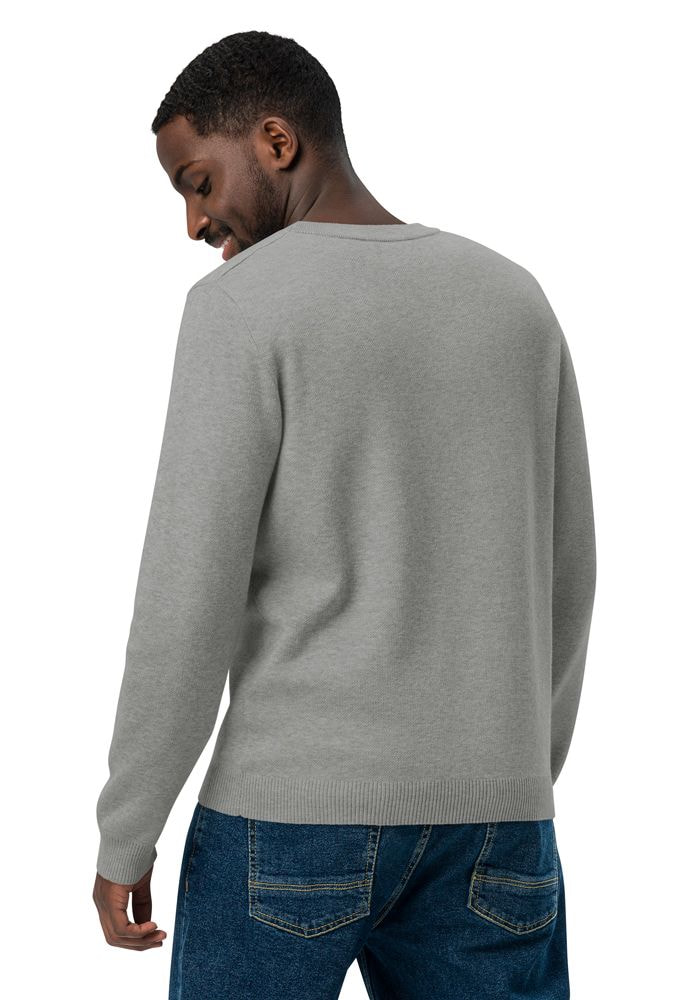 Unisex Classic Fit Knitted Crew neck Sweater main 6