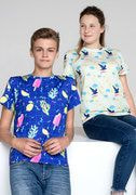 All-Over Print Youth Crew Neck T-shirt thumbnail 1